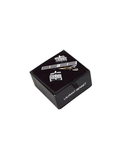 Cuff-link and Tie Bar Set CTB2301 - Church Suits For Less