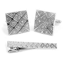 Cuff-link and Tie Bar Set CTB2305 - Church Suits For Less