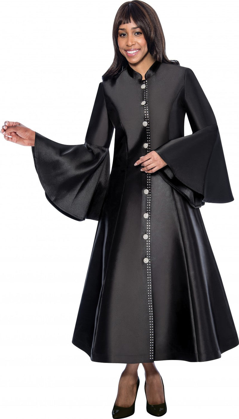 Church Robe  RR9031-Black - Church Suits For Less