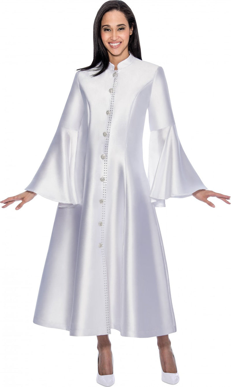 Women Church Robe RR9031-White - Church Suits For Less