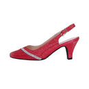 Women Church Shoes DP833-Red - Church Suits For Less