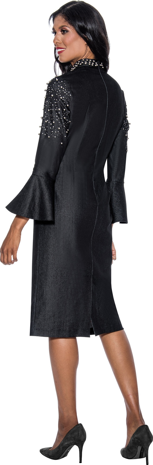 Devine Sport Denim Dress 63951 - Church Suits For Less