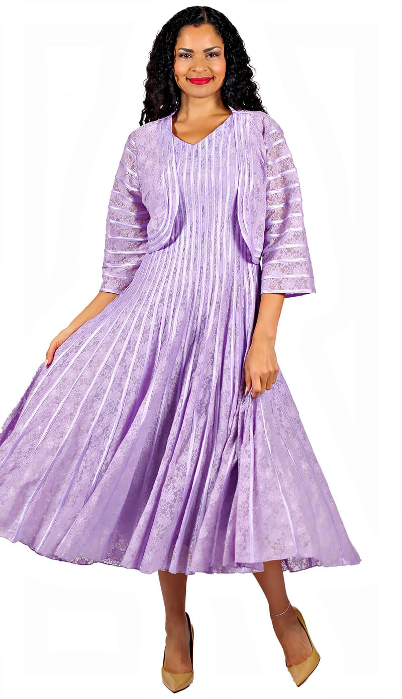 Diana Couture Dress 8568-Lilac - Church Suits For Less