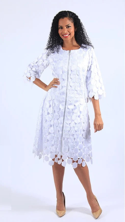 Diana Couture Dress 8580-White