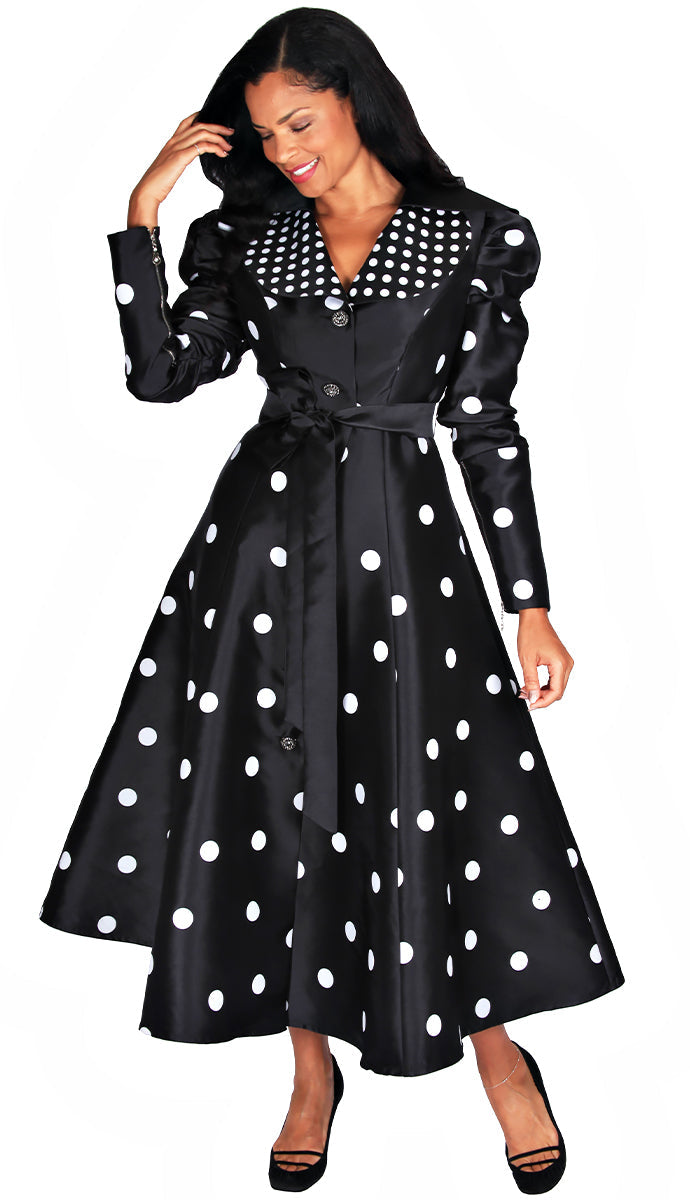 Diana Couture Dress 8600-Black - Church Suits For Less