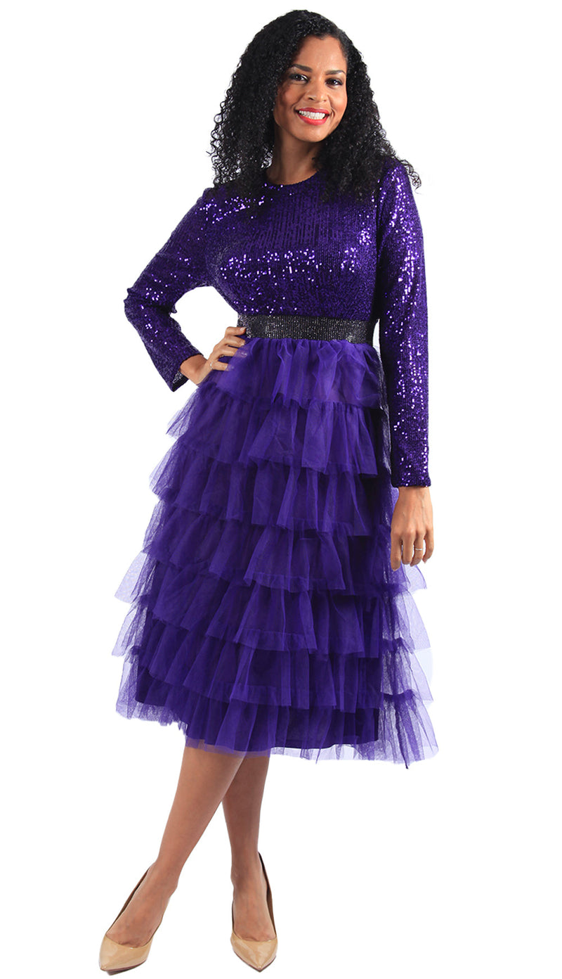 Diana Couture Dress 8504-Purple