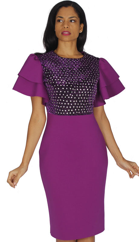 Diana Couture Dress 8535-Violet