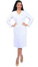 Diana Couture Dress 8658-White