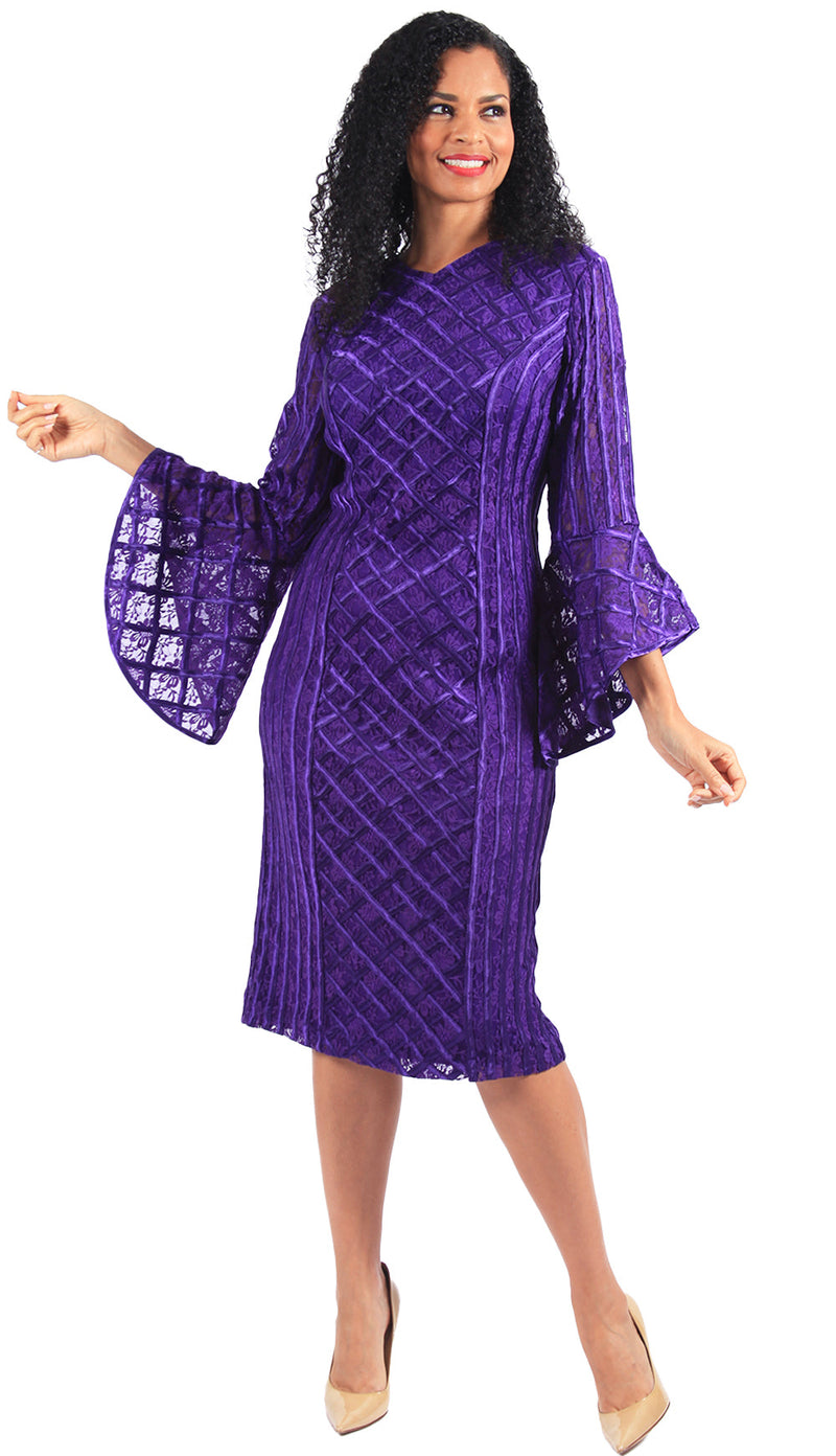 Diana Couture Dress 8566-Purple