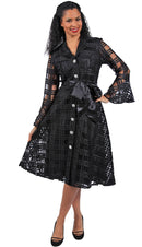 Diana Couture Dress 8657-Black