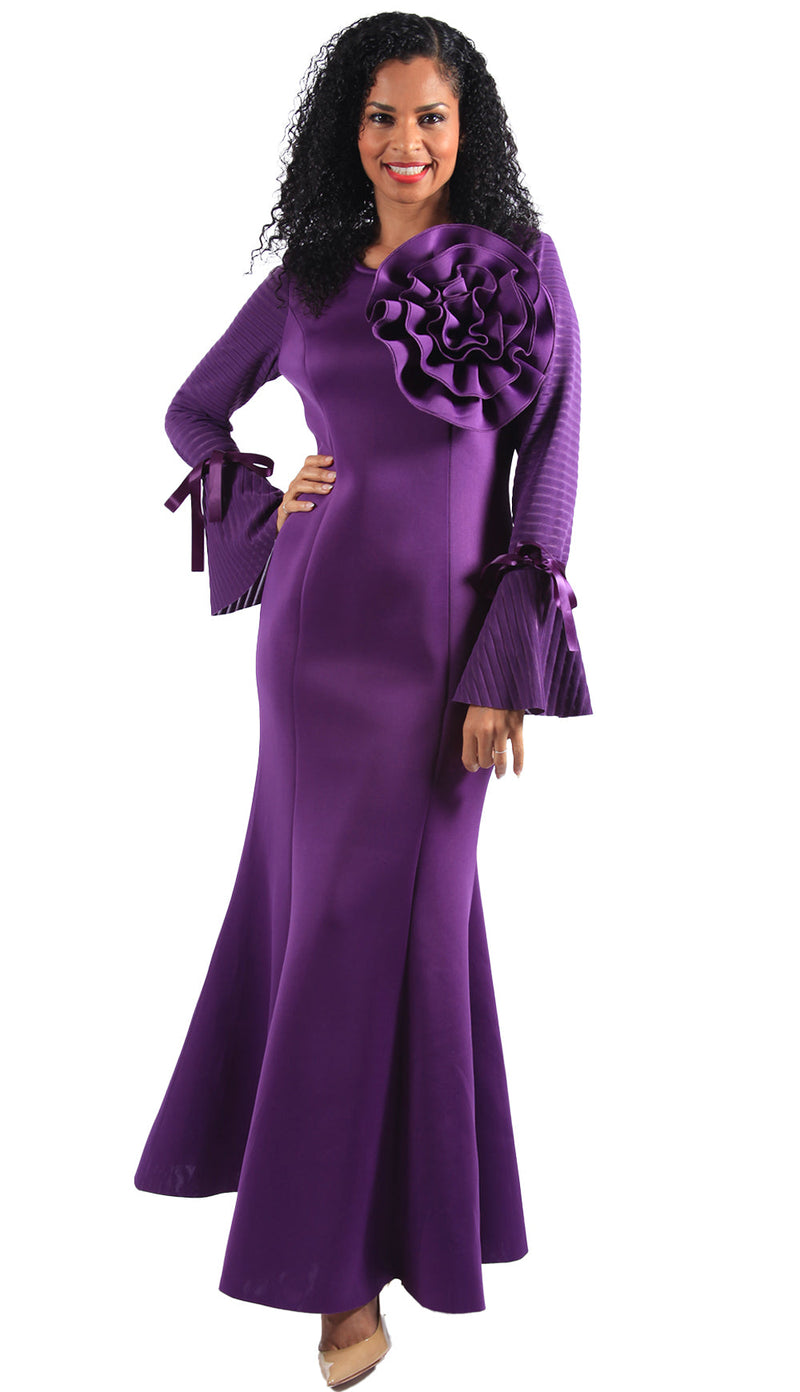 Diana Couture Dress D1054-Purple