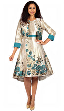 Diana Couture Church Dress 8753 - Church Suits For Less