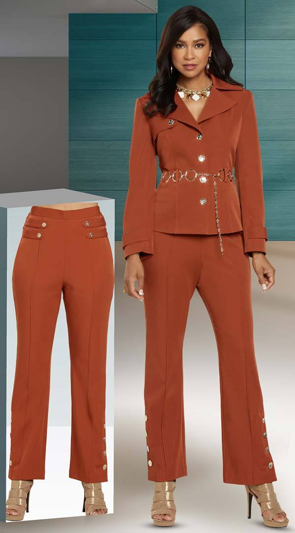 Donna Vinci Pant Suit 11899 - Church Suits For Less