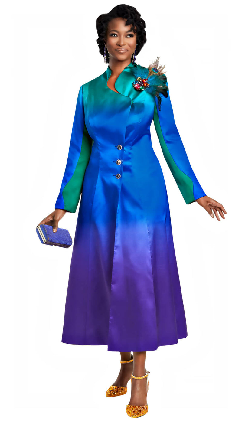 Donna Vinci Church Dress 12050 - Church Suits For Less