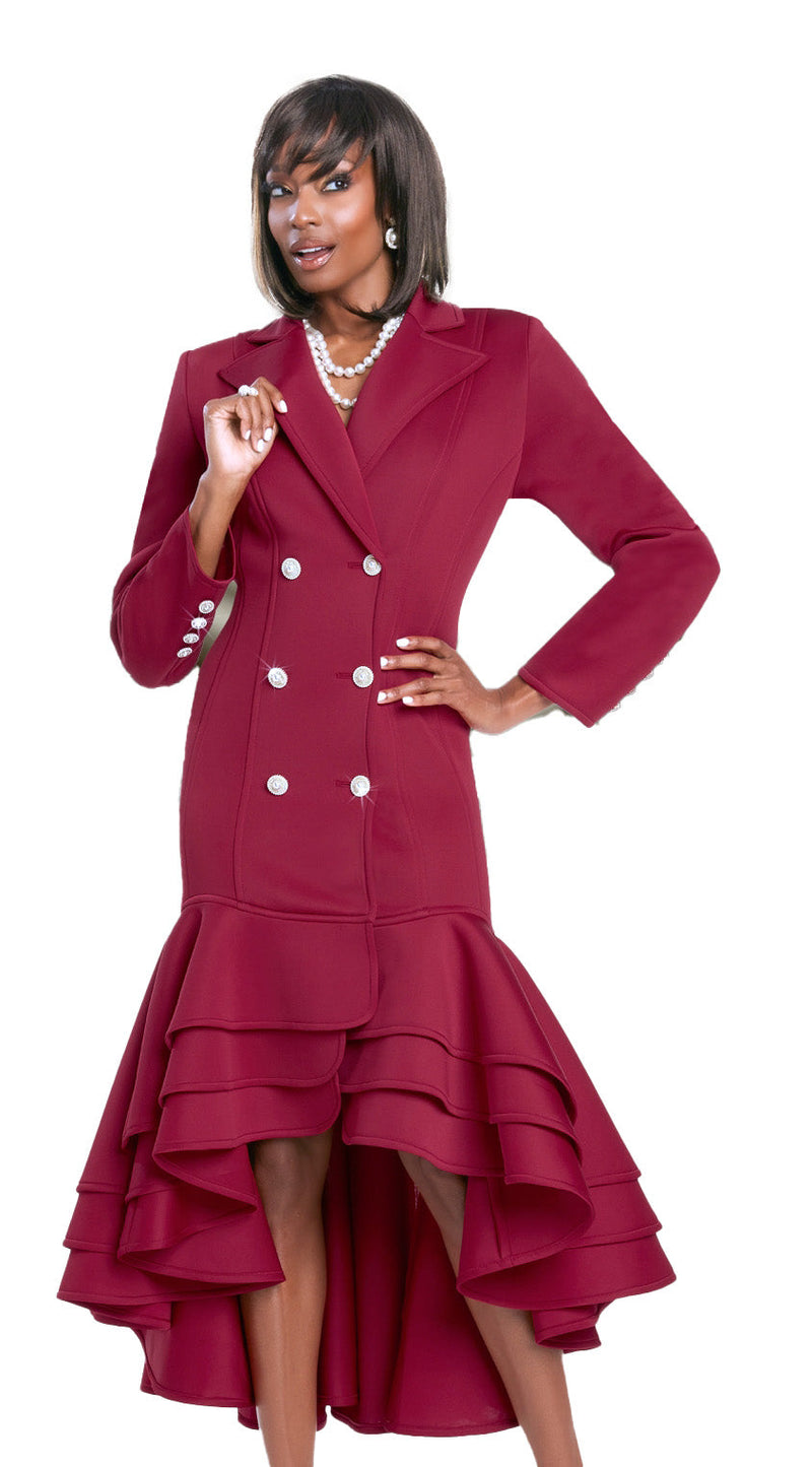 Donna Vinci Church Dress 12055 - Church Suits For Less