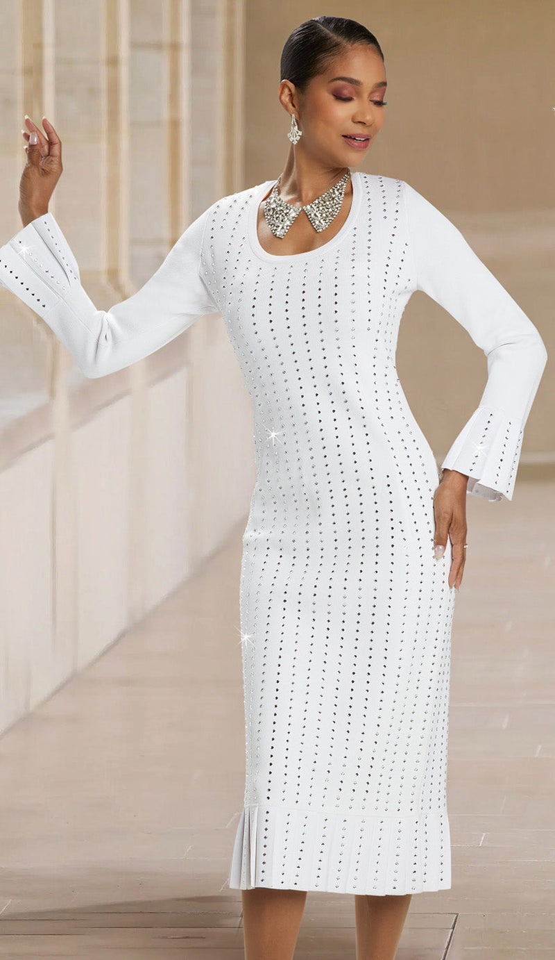Donna Vinci Knit Dress 13374 - Church Suits For Less