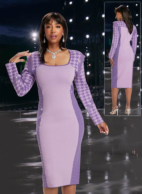 Donna Vinci Knit Dress 13361 - Church Suits For Less