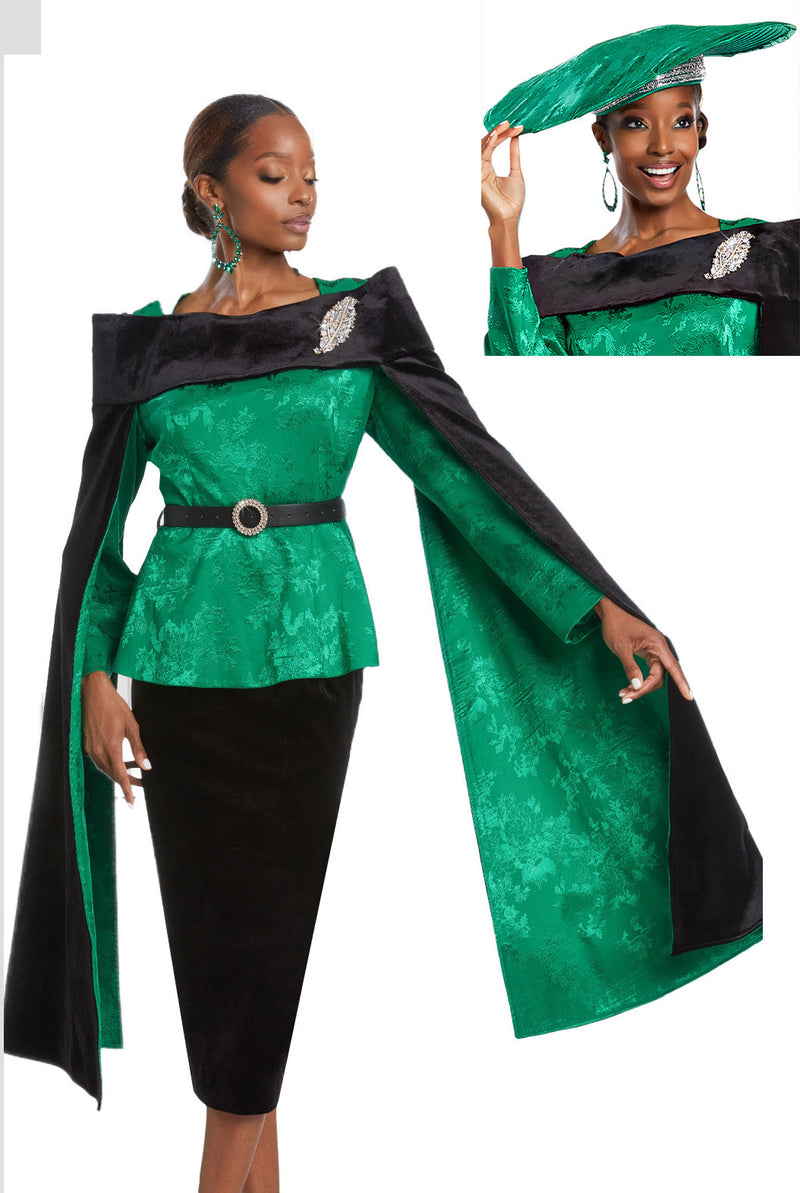 Donna Vinci Skirt Suit 5810 - Church Suits For Less