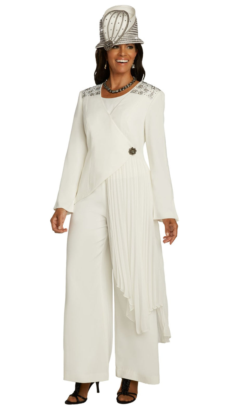 Donna Vinci Pant Suit 5665 - Church Suits For Less
