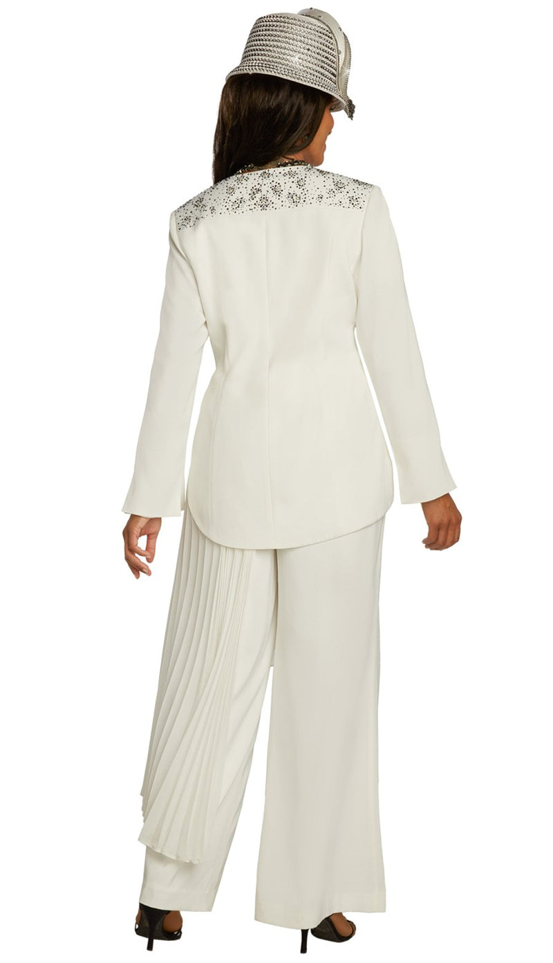 Donna Vinci Pant Suit 5665 - Church Suits For Less