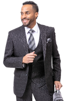 EJ Samuel Modern Fit  Suit M2763 - Church Suits For Less