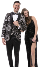 EJ Samuel Fashion Blazer and Vest J179 - Church Suits For Less