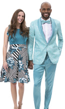 EJ Samuel Slim Fit Fasion Suit JP115 - Church Suits For Less