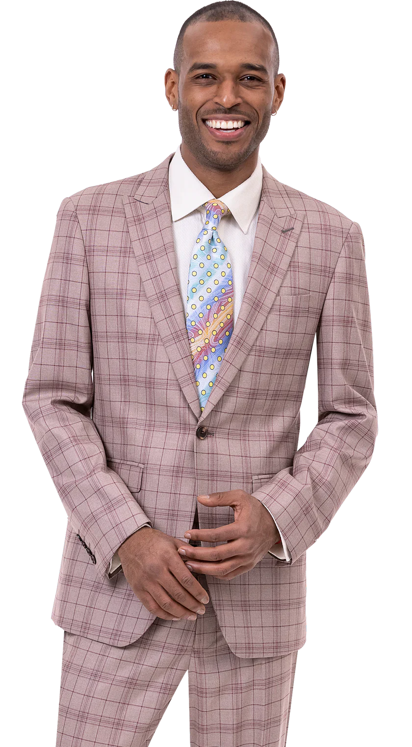 EJ Samuel Gray Suit M2816