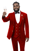 EJ Samuel Modern Fit Suit M2771 - Church Suits For Less