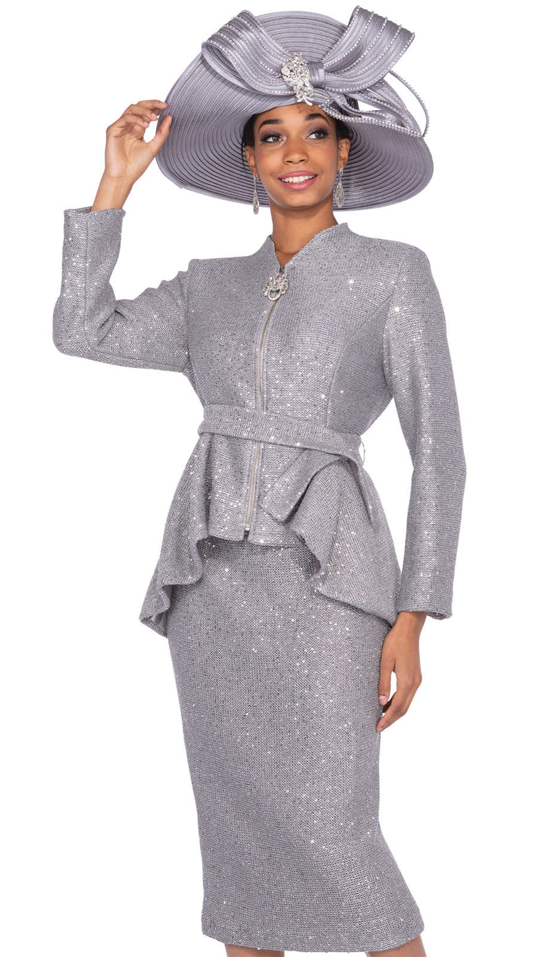 Elite Champagne Church Suit 5978 - Church Suits For Less