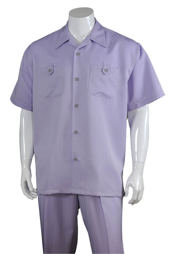 Fortino Landi Walking Set M2963-Lavender - Church Suits For Less