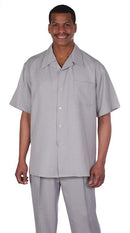 Fortino Landi Walking Set M2954-Grey - Church Suits For Less