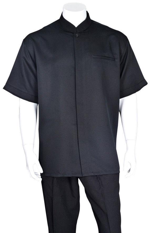 Fortino Landi Walking Set M2959-Black - Church Suits For Less