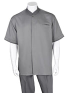 Fortino Landi Walking Set M2959-Grey - Church Suits For Less