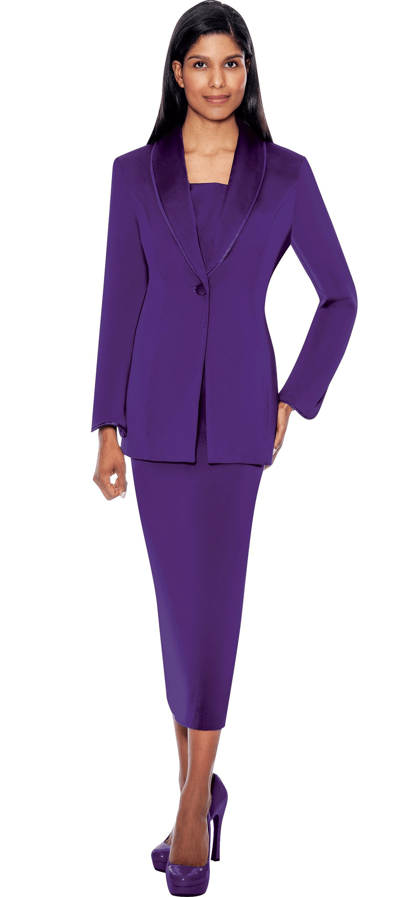 GMI Usher Suit 12272C-Purple