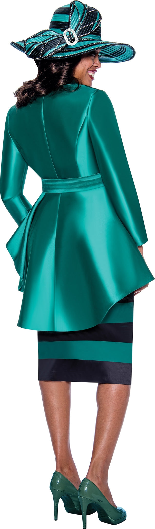 GMI Church Suit 9312-Emerald - Church Suits For Less