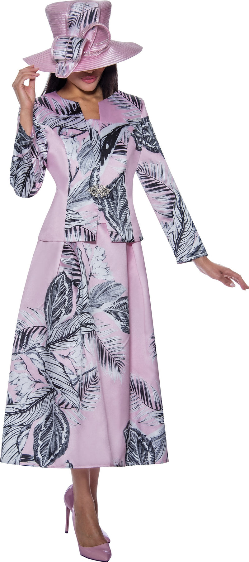 GMI Church Suit 9772-Pink - Church Suits For Less