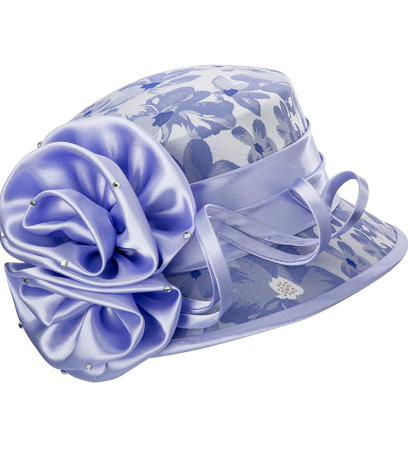 Giovanna Hat H0936-Bluebell - Church Suits For Less