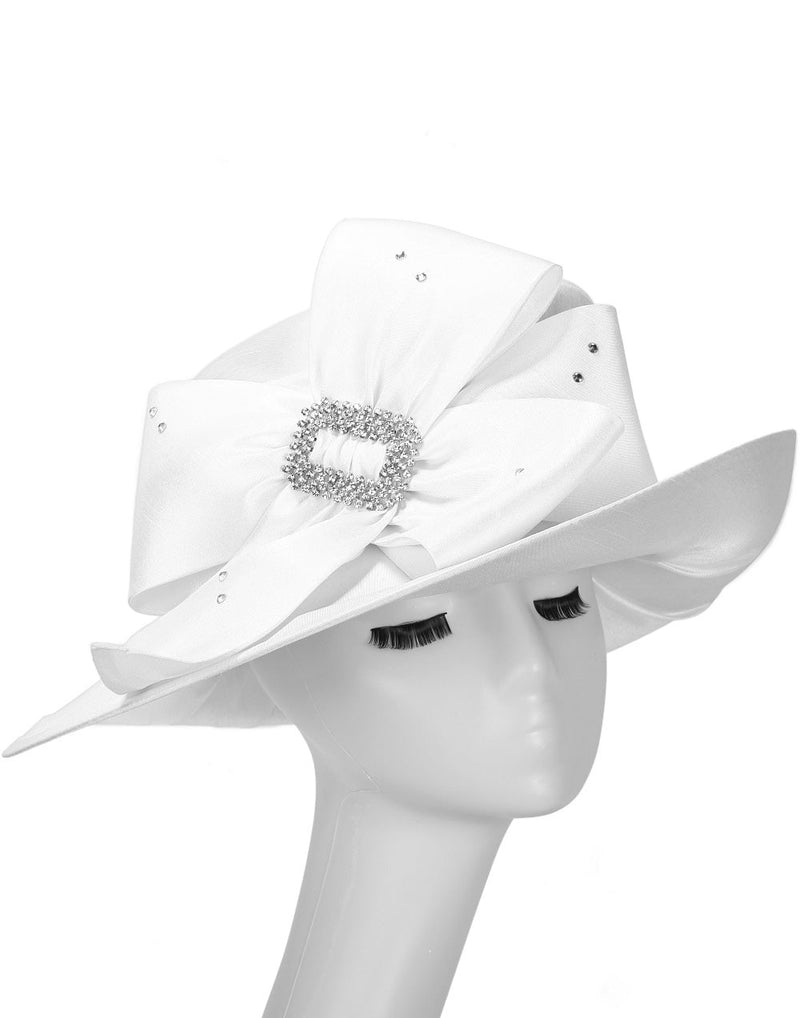 Giovanna Church Hat HG1103-White