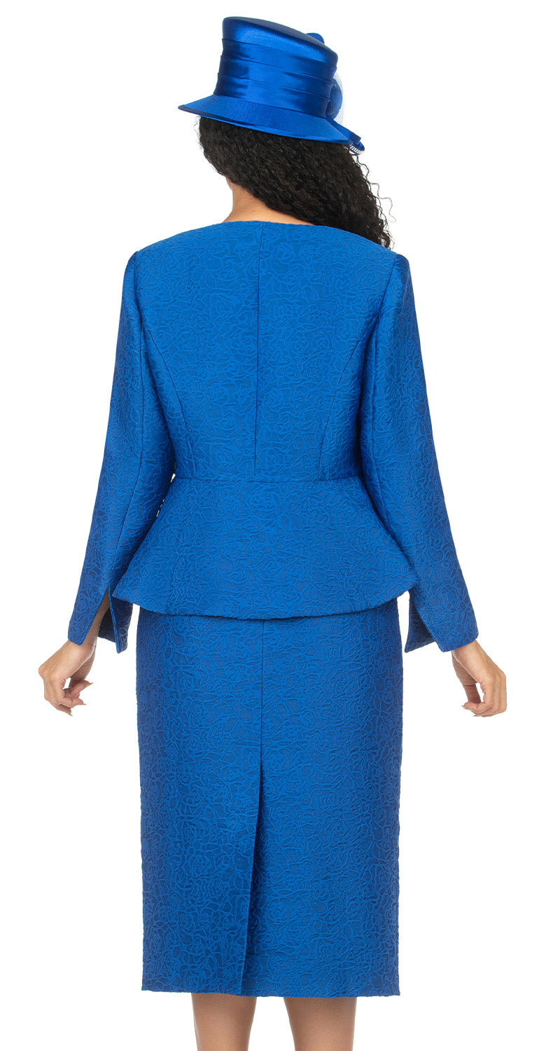 Giovanna Church Suit G1160-Royal Blue
