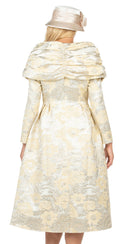 Giovanna Church Dress D1568-Champagne