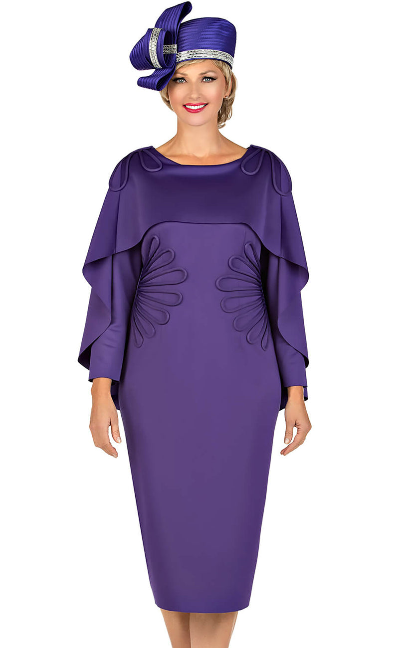 Giovanna Dress D1590-Purple
