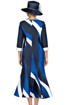 Giovanna Dress D1592-Navy