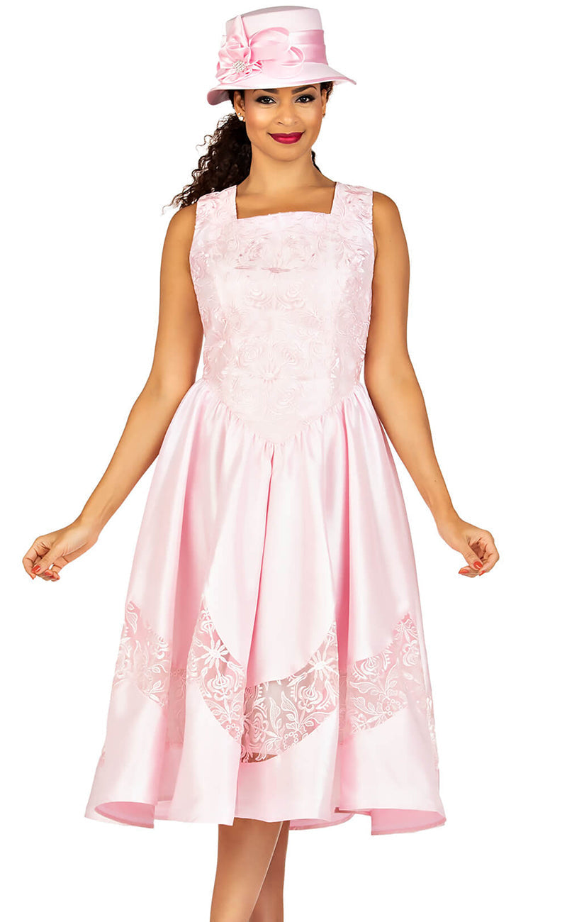 Giovanna Dress D1593-Pink