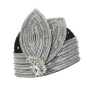 Giovanna Church Hat HR22127-Black