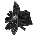 Giovanna Church Hat HR22128-Black