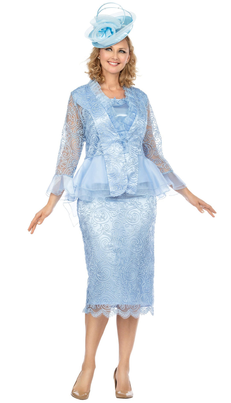 Giovanna Suit 0929-Blue - Church Suits For Less