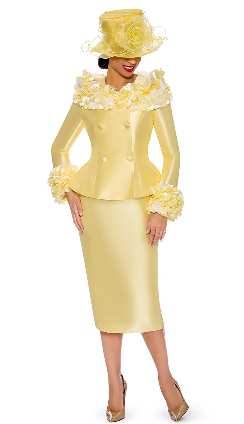 Giovanna Suit G1103-Banana - Church Suits For Less