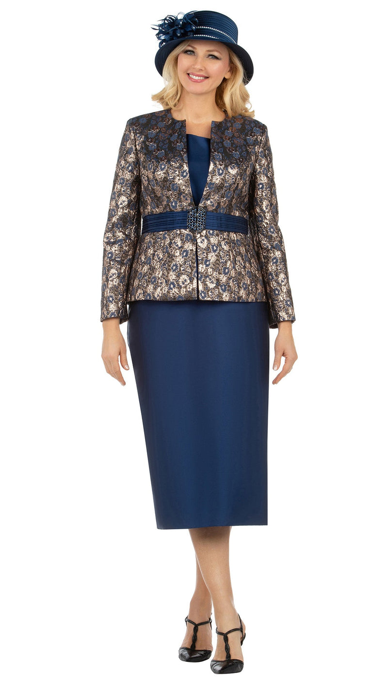 Giovanna Suit G1132-Navy - Church Suits For Less