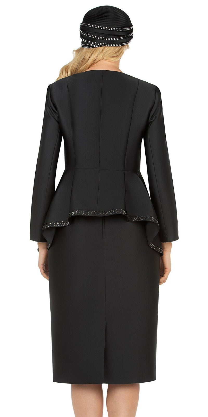 Giovanna Church Suit G1167-Black